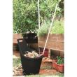 Roaba de gradina cu maner, 62 L, 51x60x89 cm, Keter EASY GO, Strend Pro