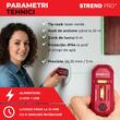 Nivela laser verde cu goniometru, acumulator USB, 20 m, Strend Pro