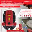 Nivela laser verde cu goniometru, acumulator USB, 20 m, Strend Pro