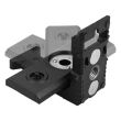 Suport pivotant pentru nivele laser, 1/4