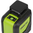 Nivela laser, cruce + 360 °, verde Strend Pro Industrial