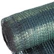 Plasa de umbrire, HDPE, 230 g/mp, grad de umbrire 95%, verde, 50x1.5 m