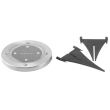 Lampa solara de gradina, LED, 2 buc, 11.5x14 cm, Gruid 