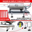 Masina orizontala de umplut carnati, inox, 3 L / 4 kg, Porking