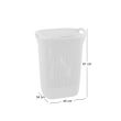 Cos de rufe, 57 L, 45x61x34 cm, gri inchis, CURVER