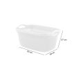 Cos de rufe, 40 L, 60x27x39 cm, alb, CURVER