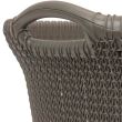 Cos de rufe, 40 L, 60x27x39 cm, gri inchis, CURVER