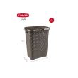 Cos de rufe, 60 L, 44x34x61 cm, maro inchis, CURVER
