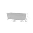 Jardiniera Woodeff, PP natural 46x14x17 cm