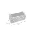 Ghiveci decorativ pentru flori model scoarta copac 34x21cm
