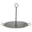 Disc pentru gratar cu picioare si agatator, 50 cm, otel, Perfect Home 