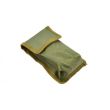 Set 3 tacamuri camping cu husa de poliester, inox, pliabile, 19.5 cm, Perfect Home 