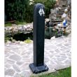 Masca robinet de gradina, cu adaptor furtun, antracit, 90 cm, Itwan