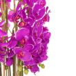 Orhidee arificiala cu ghiveci, violet, 80 cm, Springos