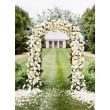 Arcada metalica, pergola gradina 240x37x140x1,2 cm