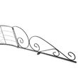 Pergola metalica arcada pentru usa 110x21x106 cm