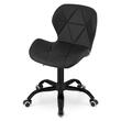 Scaun de birou, Artool, Noto, piele ecologica, negru, 53.5x57x87 cm