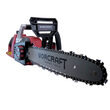 Drujba electrica cu acumulatori 355mm,  2x20V Li-Ion, incarcator WORKRAFT