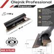 Gletiera profesionala, maner aluminiu, lama inox 0.3 mm, Premium Gold, Super Flex, 40 cm, Ergoplane, Olejnik