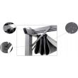 Pergola de gradina gri 2,95x3,95x2,3 m