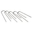 Cui tip U de fixare folii, furtune 4mmx15cm set - 40 buc.