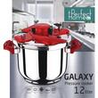 Oala sub presiune din inox, 12 L, Perfect Home Galaxy
