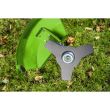 Motocoasa, trimmer, pe benzina, pentru iarba, cu disc circular vidia, 1400 W, 1.9 CP, 25.5 cm, Verto