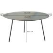 Disc pentru gratar din otel, 40 cm, PERFECT HOME