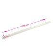 Batoane silicon transparente 11x250mm - 12 buc
