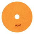 Disc diamantat pentru lustruit, flexibil, 125 mm, granulatie 100, GRAPHITE