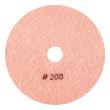 Disc diamantat pentru lustruit, flexibil, 125 mm, granulatie 200, GRAPHITE