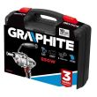 Masina de gaurit, 850 W, cu adaptor mixer M14, GRAPHITE
