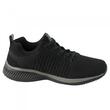 Pantofi casual, textil, talpa spuma Eva, negru si gri, marime 46, ART.MAS