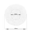 Culcus moale, pentru caine/pisica, maro, 60 cm, Springos