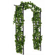 Arcada metalica, pergola pentru gradina 114x45x208 cm