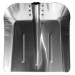 Lopata pentru zapada, aluminiu, gri, 35x35 cm