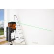 Nivela laser linie incrucisata 20 m, verde, orizontal, vertical si linie incrucisata, suport magnetic, NEO