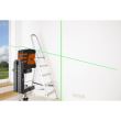 Nivela laser linie incrucisata 20 m, verde, orizontal, vertical si linie incrucisata, suport magnetic, NEO