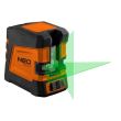 Nivela laser linie incrucisata 20 m, verde, orizontal, vertical si linie incrucisata, suport magnetic, NEO