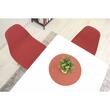 Set 4 scaune stil scandinav, Artool, Osaka, PP, lemn, vermilion, 46x54x81 cm