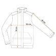 Geaca din lana polara pentru femei, model Woman Line, negru, marimea XL/42, NEO
