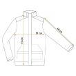Geaca din lana polara pentru femei, model Woman Line, negru, marimea XXL/44, NEO 