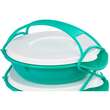 Cutie/caserola alimente, plastic, etansa, verde, 4 compartimente, 4x1 L, 22.4x20.5x29.5 cm, MagicHome