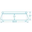 Piscina rotunda gonflabila cu filtru, Bestway® 57274 366x76 cm