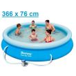 Piscina rotunda gonflabila cu filtru, Bestway® 57274 366x76 cm
