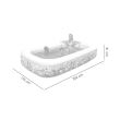 Piscina gonflabila pentru copii, 262x175x51 cm, Bestway