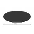 Prelata acoperire piscina, PVC, neagra, 366 cm, Bestway