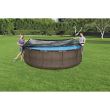 Prelata acoperire piscina, PVC, neagra, 366 cm, Bestway