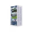 Piscina structura metalica, ovala, cu filtru, scara, gri, 427x250x100 cm, Bestway Power Steel