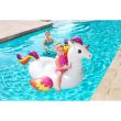 Saltea gonflabila pentru copii, model unicorn, 150x117 cm, Bestway Maxi Fantasy 
